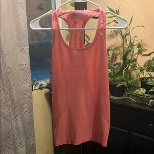 Lululemon Athletica Coral Racerback Tank Top